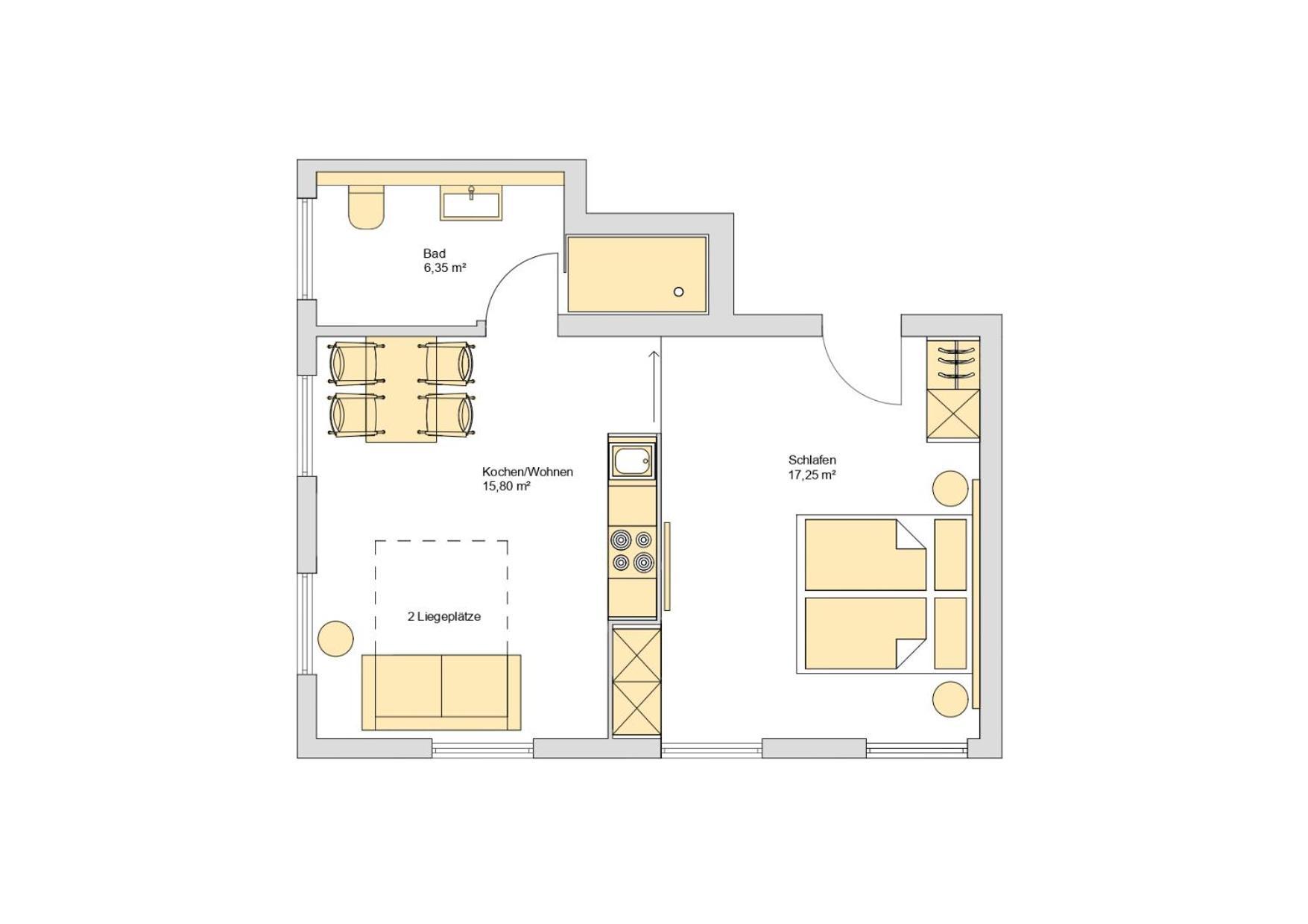 Sternen Bohlingen Aparthotel الغرفة الصورة